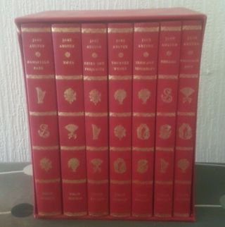 Vintage Book - Complete Of Jane Austen 7 Volumes - Folio Society 1989