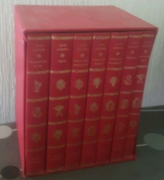 Vintage Book - Complete Of Jane Austen 7 Volumes - Folio Society 1989 2