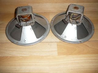 2 Vintage Telefunken Field Coil Speaker 21cm.  For Your Tube Amp.  Klangfilm Proj.