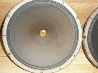 2 Vintage Telefunken Field Coil Speaker 21cm.  for your tube amp.  Klangfilm proj. 3