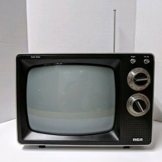 Vintage RCA Solid State 1978 Portable TV 12 