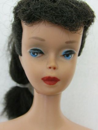 Pair Vintage Ponytail Barbie Dolls Brunette & Blonde NEED TLC 2