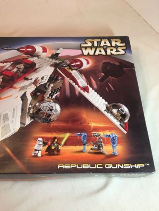 Rare LEGO Star Wars 7163 Republic Gunship - Rare Sealed/Unopened - NOS 3