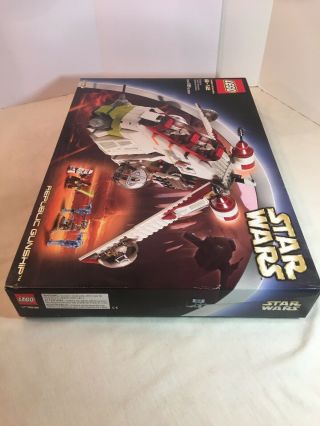 Rare LEGO Star Wars 7163 Republic Gunship - Rare Sealed/Unopened - NOS 7