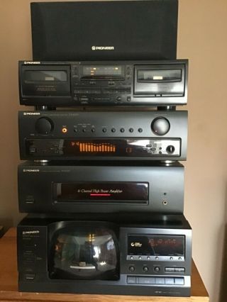 Vintage pioneer home stereo system 2