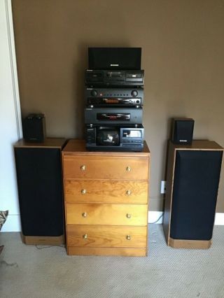 Vintage pioneer home stereo system 3