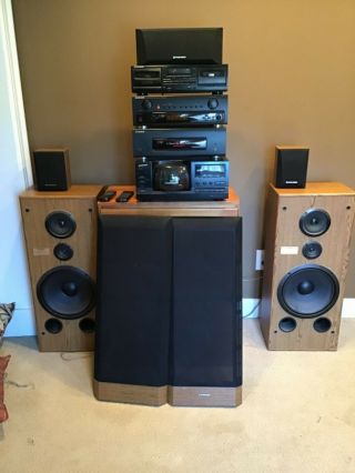 Vintage pioneer home stereo system 4