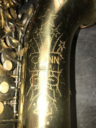 Vintage Conn USA Alto Saxophone Precision No Mouthpiece No Case K18357 2