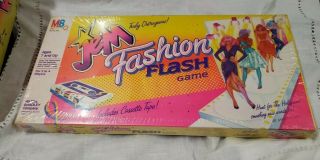 Vintage Jem And Holograms Fashion Flash Board Game 1986