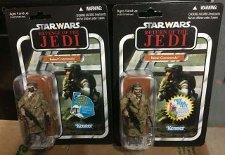 2 - Back & White Star Wars 3.  75 Vc26 Rebel Commando 