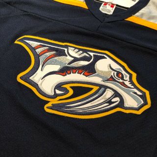 Vintage Nashville Predators KOHO NHL Hockey Jersey Small 98 - 04 3