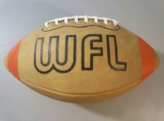 Vintage 1974 - 75 Spalding World Football League Official Ball Of The Wfl