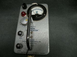 Vintage Model 117b Special Scintillator Radiation Detector