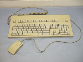 Vintage Apple Macintosh M0115 Extended Keyboard & Mouse A9m0331 Mac