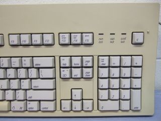 Vintage Apple Macintosh M0115 Extended Keyboard & Mouse A9M0331 Mac 4