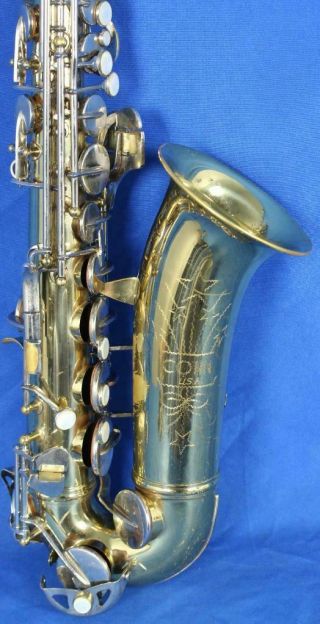 Vintage Conn Shooting Star Alto Saxophone Sax Woodwind Instrument w/Case 3