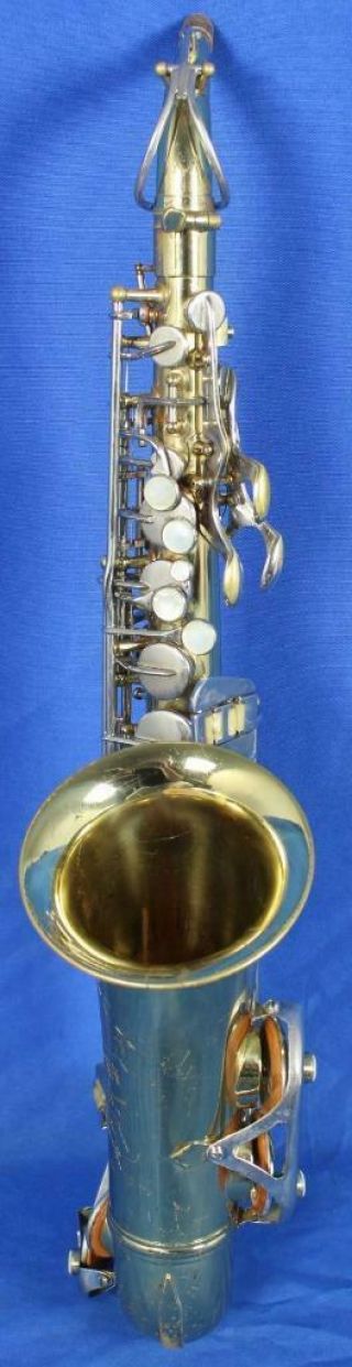 Vintage Conn Shooting Star Alto Saxophone Sax Woodwind Instrument w/Case 4