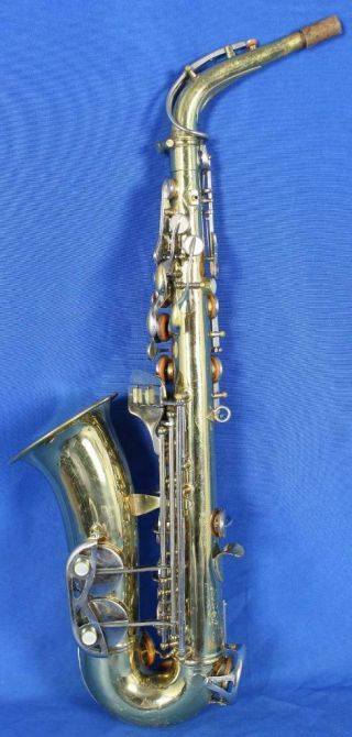 Vintage Conn Shooting Star Alto Saxophone Sax Woodwind Instrument w/Case 5