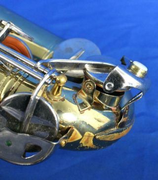 Vintage Conn Shooting Star Alto Saxophone Sax Woodwind Instrument w/Case 8