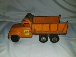 Vintage Big Mike Dual Hydraulic Dump Truck - From 50s 