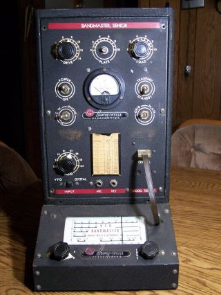 Harvey Wells Rare Bandmaster Senior - Trs - 50c Hf - Transmitter With (vfo)