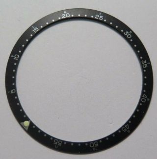 Vintage HEUER Autavia 11063V Automatic Cal 12 Bezel Insert Replacement Part 4