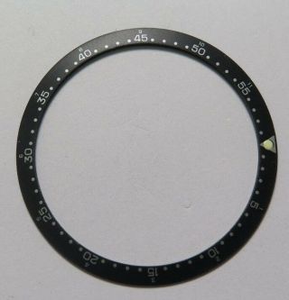 Vintage HEUER Autavia 11063V Automatic Cal 12 Bezel Insert Replacement Part 6