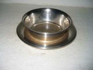 Antique Towle 4 " Sterling Silver Bowl With 5 " Under Plate