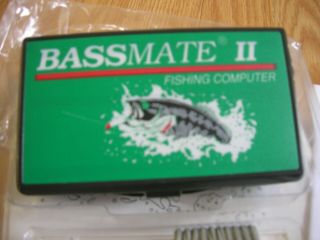 Vintage 1995 K.  M.  V.  Bassmate 2 Fishing Computer Hand Held Electronic Game