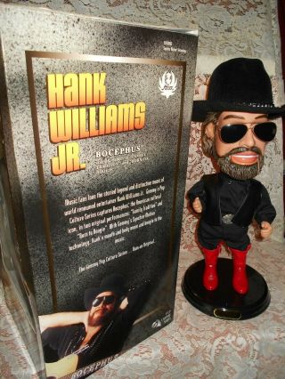 Pop Culture Series 20 " Tall Hank Williams Jr.  Bocephus Singing Figure