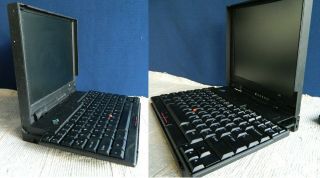 Vintage IBM ThinkPad 701c Notebook Computer Laptop Butterfly Keyboard Part 2