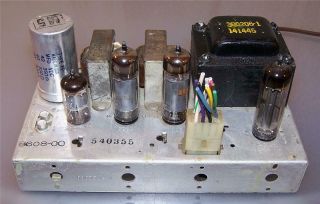 Vintage Magnavox Se 6bq5 Stereo Tube Amp Amplifier