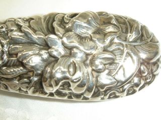 A Stunning Antique Solid Silver Cluny by Gorham Sterling Silver Hand Mirror 8