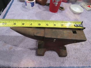 Small Vintage 10 Lb 8 Oz Jewelers Anvil Blacksmith 