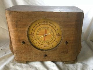 Vintage 1937 Detrola Model 100 Wood Radio - For Restoration