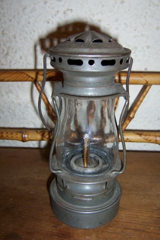 Vintage Dietz Sport Scout Skater Oil Lamp Lantern Last Patent 1914 5