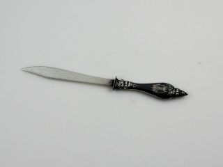 Vintage Sterling Silver Signed Alex & Co.  Siam Style Letter Opener