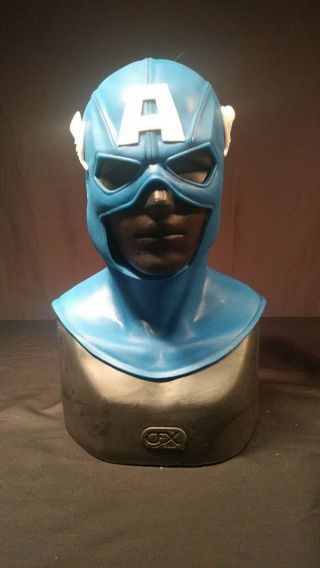 Official Marvel Duraflex (cfx) Captain America Mask Prop Costume Rare
