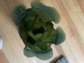 Vintage - Gaetano Pesce - Green Footed Resin Ice Bucket.  One of a kind 3