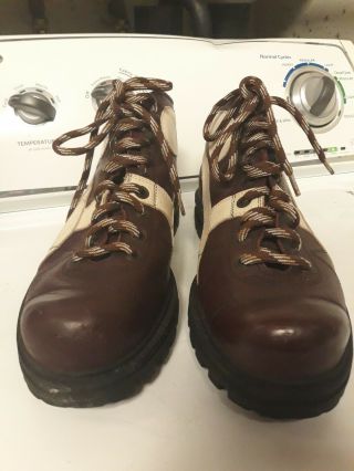 Puma Rudolf Dassler Vintage Boots mens US size 10.  5.  UK 9.  5 burgandy 2