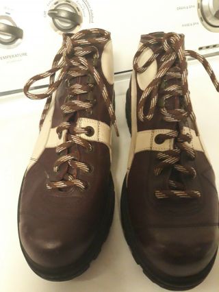 Puma Rudolf Dassler Vintage Boots mens US size 10.  5.  UK 9.  5 burgandy 3