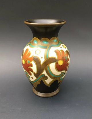 Vintage 1927 Gouda Art Nouveau Deco Vase Holland