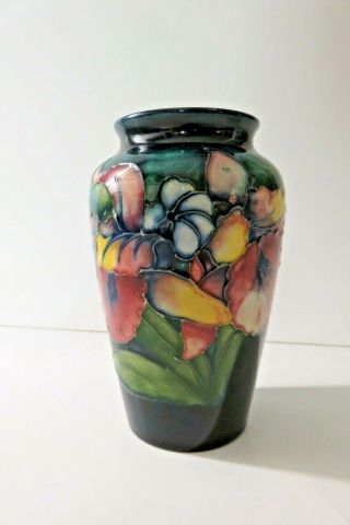 Vintage Moorcroft Art Pottery Vase 13cm