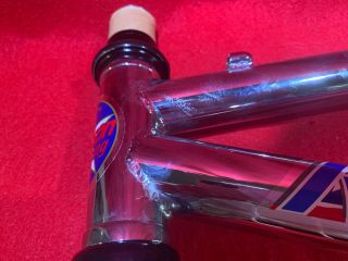 NOS VINTAGE 1995 ROBINSON PRO TEAM FRAME AND FORK BMX FREESTYLE RACING 11