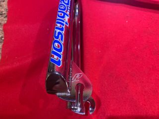 NOS VINTAGE 1995 ROBINSON PRO TEAM FRAME AND FORK BMX FREESTYLE RACING 6