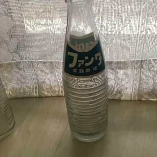 Vintage 3 Fanta Empty bottles 200ml soft drink Japan Limited 3