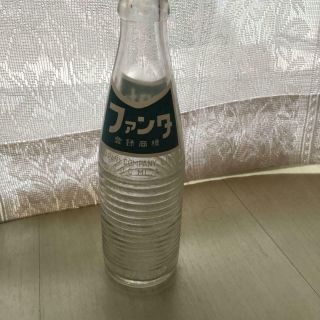 Vintage 3 Fanta Empty bottles 200ml soft drink Japan Limited 4