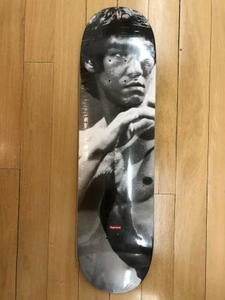 100 AUTHENTIC FW13 SUPREME BRUCE LEE DECK SKATEBOARD box logo rare 6