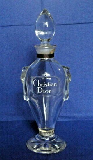 Christian Dior Vintage " Diorama " Amphora Perfume Bottle