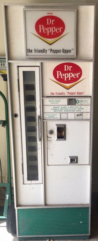 Dr.  Pepper Drink Machine 1960’s Vintage